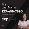 Picture of Dual Branded Large Name, Large Photo Black