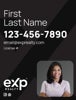 Picture of Large Name, Boxed Photo Black