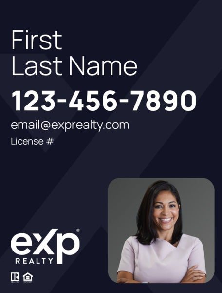 Picture of Large Name, Boxed Photo Navy