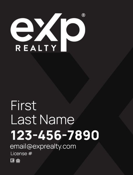 Picture of Large Logo, No Photo Black