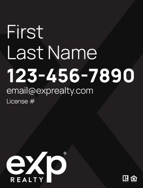 Picture of Large Name, No Photo Black