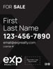 Picture of Dual Branded Large Name, No Photo Black