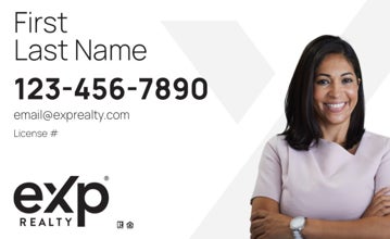 Picture of Large Name, Large Photo White