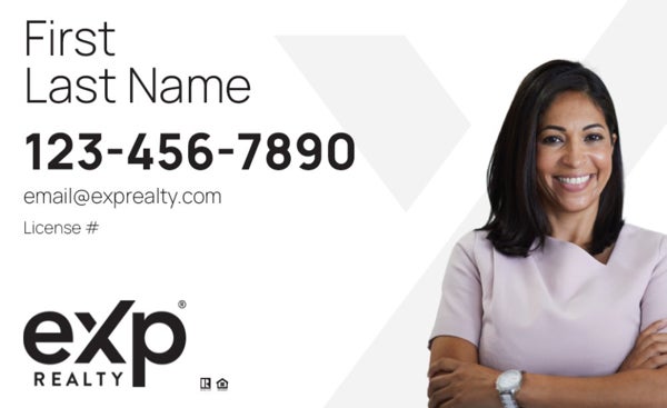 Picture of Large Name, Large Photo White