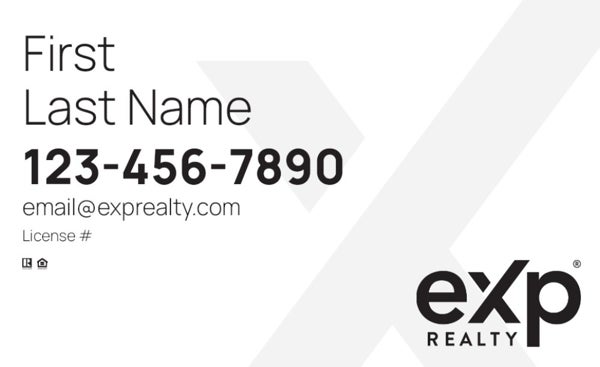 Picture of Large Name, No Photo White
