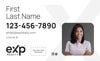 Picture of Dual Branded Large Name, Boxed Photo White