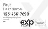 Picture of Dual Branded Large Name, No Photo White