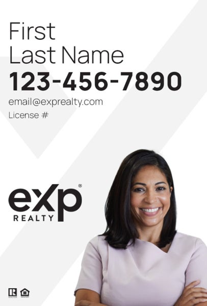 Picture of Large Name, Large Photo White