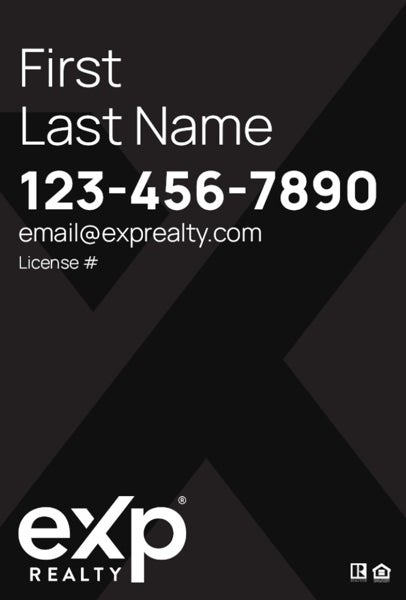 Picture of Large Name, No Photo Black