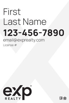 Picture of Large Name, No Photo White