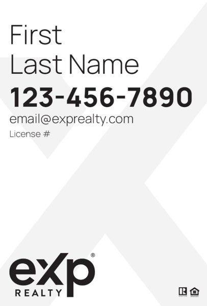 Picture of Large Name, No Photo White