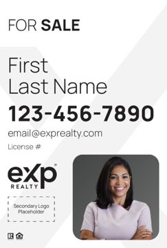 Picture of Dual Branded Large Name, Boxed Photo White