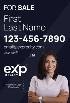 Picture of Dual Branded Large Name, Large Photo Navy