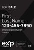 Picture of Dual Branded Large Name, No Photo Black