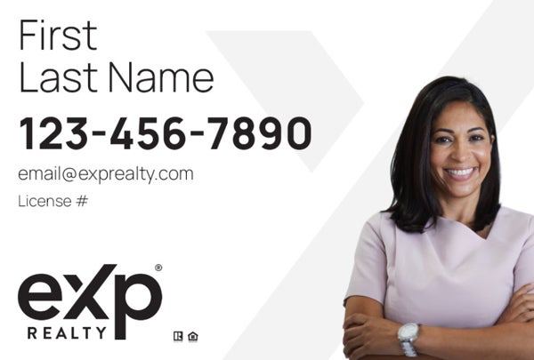 Picture of Large Name, Large Photo White