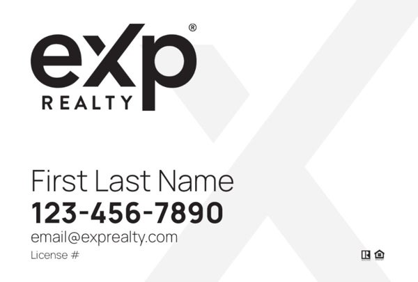 Picture of Large Logo, No Photo White