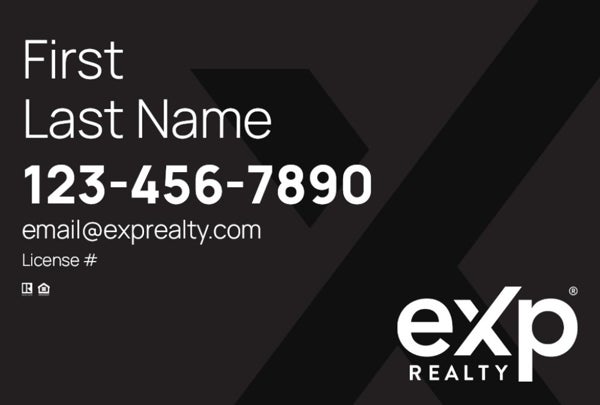 Picture of Large Name, No Photo Black