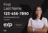 Picture of Dual Branded Large Name, Large Photo Black