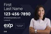 Picture of Dual Branded Large Name, Large Photo Navy