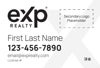 Picture of Dual Branded Large Logo, No Photo White