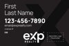 Picture of Dual Branded Large Name, No Photo Black