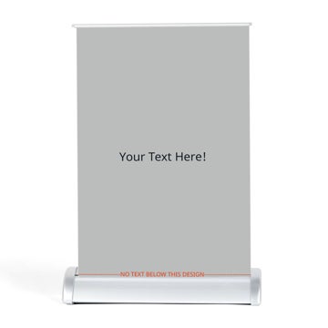 Picture of Custom Tabletop Retractable Banner - 2 Sizes