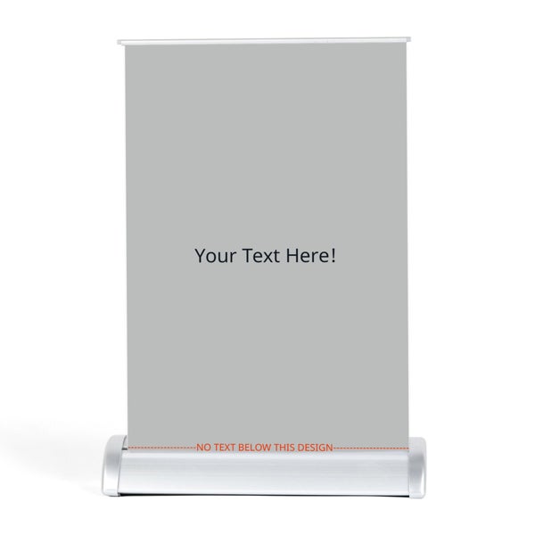 Picture of Custom Tabletop Retractable Banner - 2 Sizes