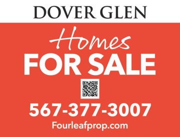 Picture of Dover Glen Homes For Sale - 18" x 24"