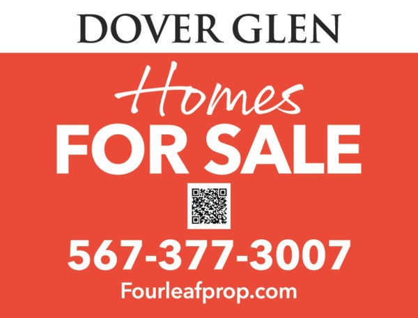 Picture of Dover Glen Homes For Sale - 18" x 24"