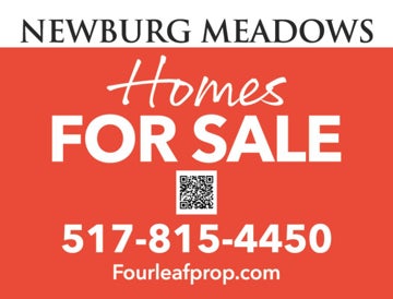 Picture of Newburg Meadow Homes For Sale - 18" x 24"
