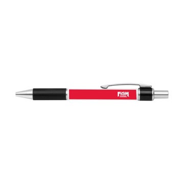 Picture of Bravo Retractable Silver Trim Ballpoint Pen