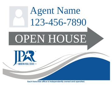 Picture of Agent Name, Photo, Phone Car Magnet - 18" x 24"
