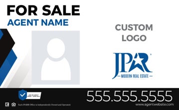 Picture of Agent Photo and Team Logo Sign - 18" x 30"