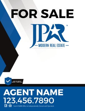 Picture of For Sale Agent Vertical Sign - 24" x 18"