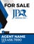 Picture of For Sale Agent Vertical Sign - 24" x 18"