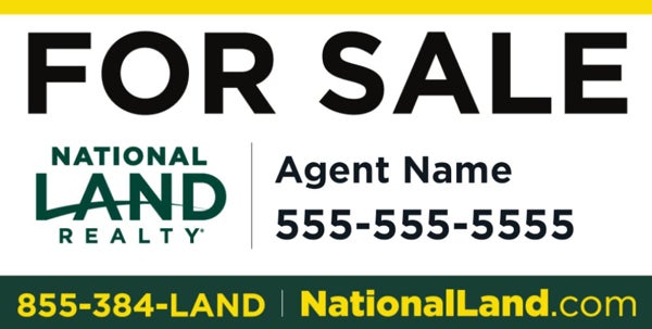 Picture of Agent Info For Sale 4'H x 8'W