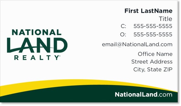 Picture of Standard Business Card - 2"H x 3.5"W