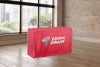 Picture of Colored Logo Red Table Drop - 2 Sizes