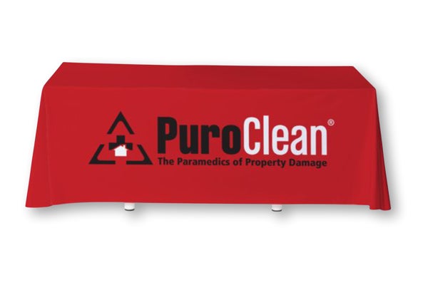 Picture of Custom Table Throw - Red