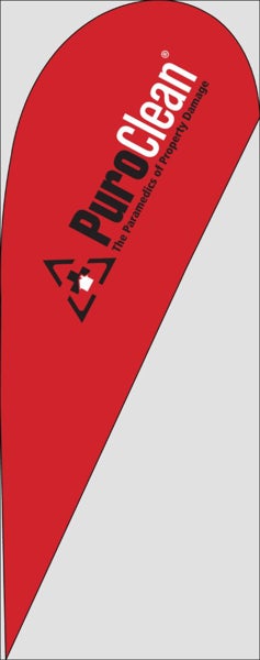 Picture of Red - 10' Teardrop Flag
