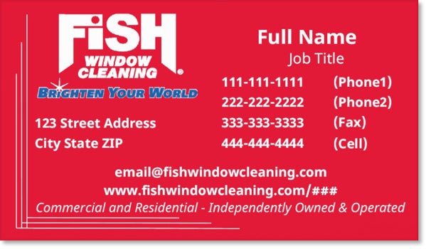 Picture of Tagline Business Card - 2" x 3.5"