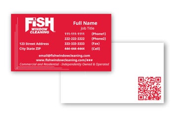 Picture of White Logo QR Code 2 - 2" x 3.5"