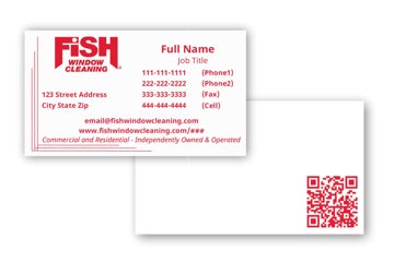 Picture of Red Logo QR Code 2 - 2" x 3.5"