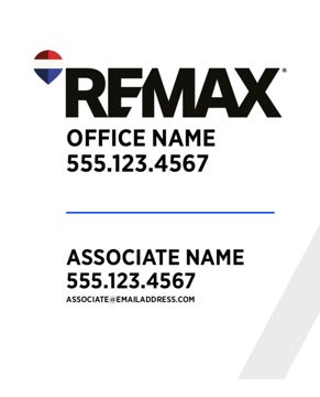 Picture of White Slash - Standard - Team Logo - Option 2 - 30" x 24"
