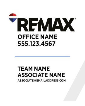 Picture of White Slash - Standard - Team Logo - 30" x 24"