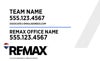 Picture of White Slash - EOIOO - Team Name - 18" x 30"