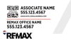 Picture of White Slash - QR Code - Red Line - 18" x 30"