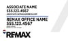 Picture of White Slash - Office Prominent - Address - 18" x 30"