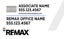 Picture of White Slash - Office Prominent - Associate - Team Logo - 18" x 30"