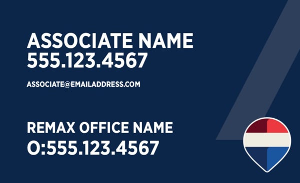 Picture of Blue Slash - New Jersey - 18" x 30"